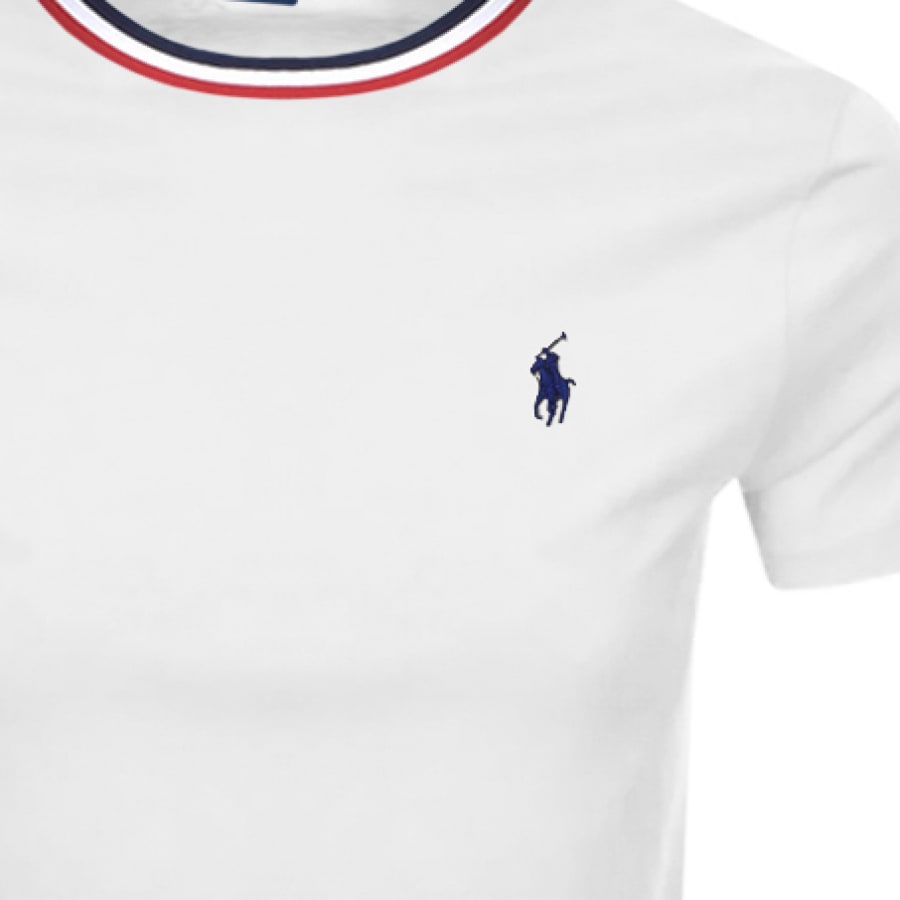Alternative Image for ProductRalph Lauren Featherweight Mesh T Shirt White3